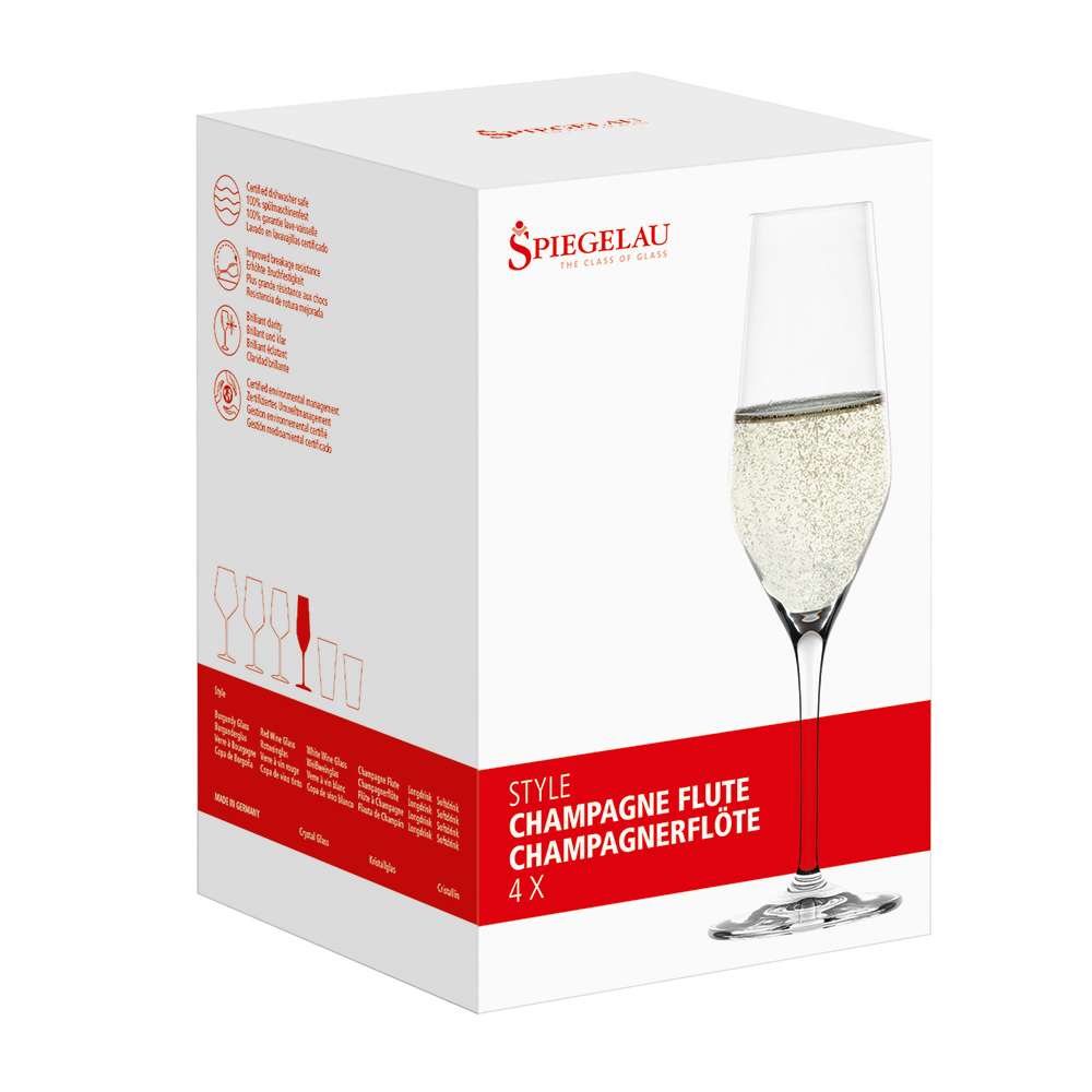 Champagneglas Spiegelau Style 4-pack