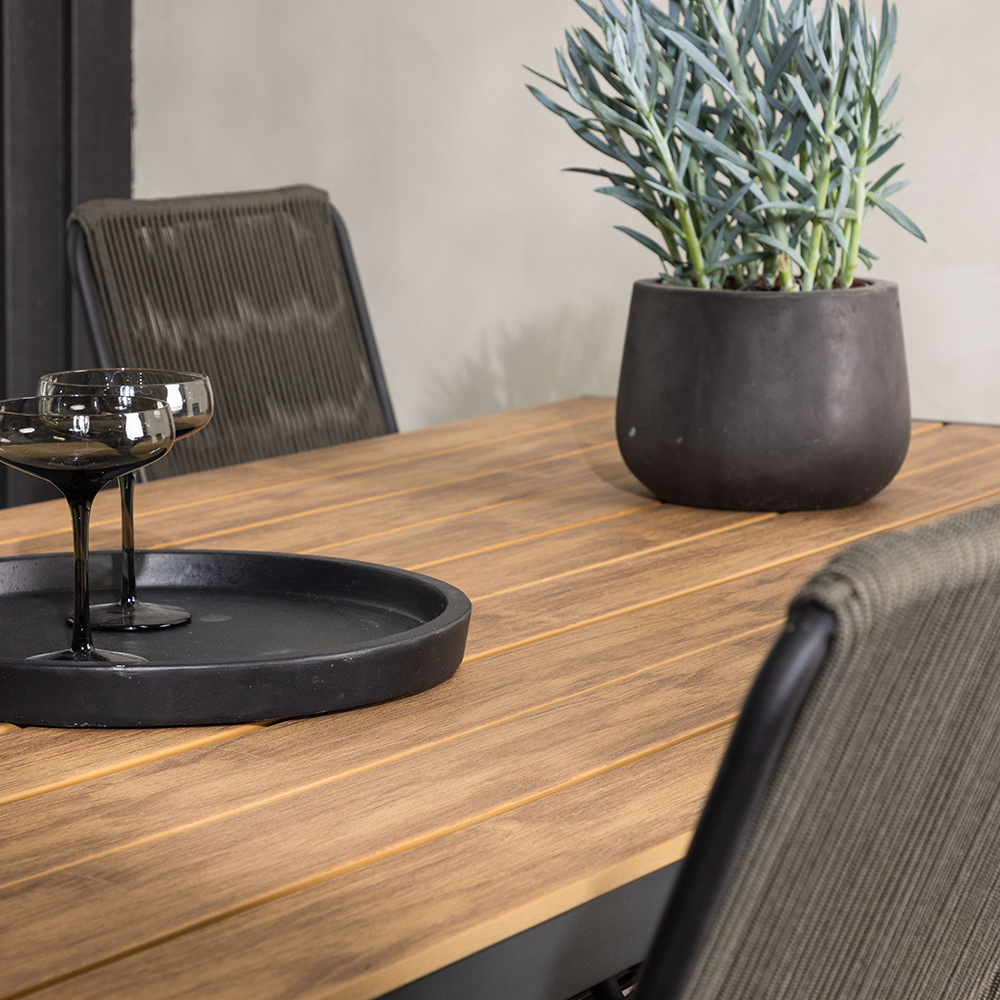 Matgrupp Venture Home Break Bord med 6 Bois Stolar