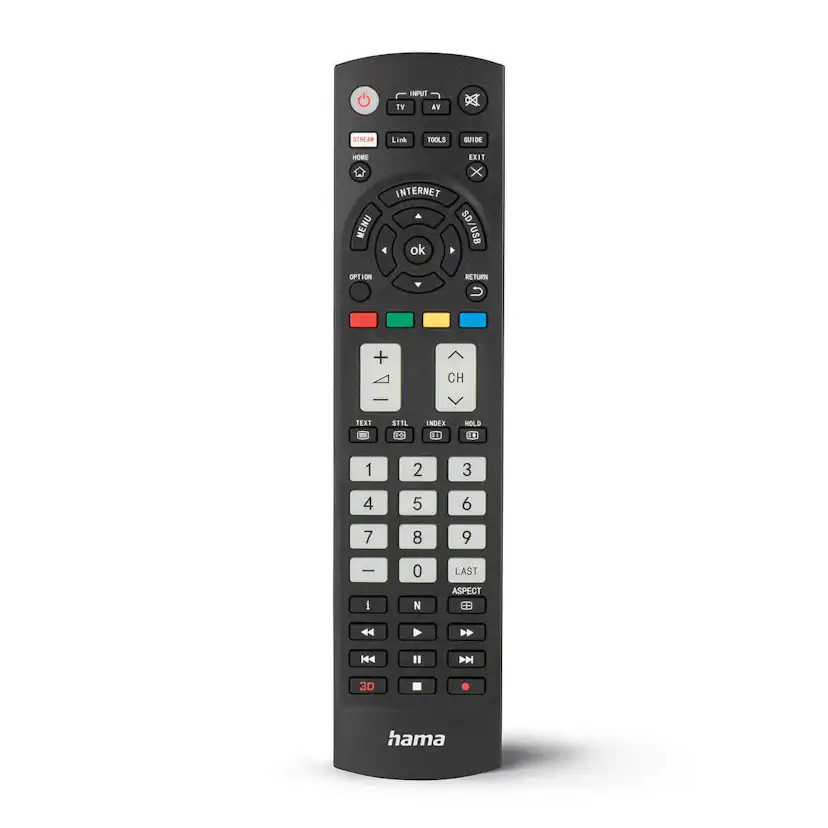 TV Fjärrkontroll HAMA Universalfjärrkontroll för Panasonic TV med Självlysande Knappar