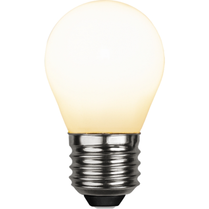 LED-lampa Star Trading E27 G45 Opal Filament RA90 Dimbar 3000K