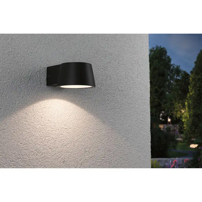 Fasadbelysning LED Paulmann Capea IP44 230V Design: utan Skymningsstyrd Rörelsedetektor, Ljus: Soft White