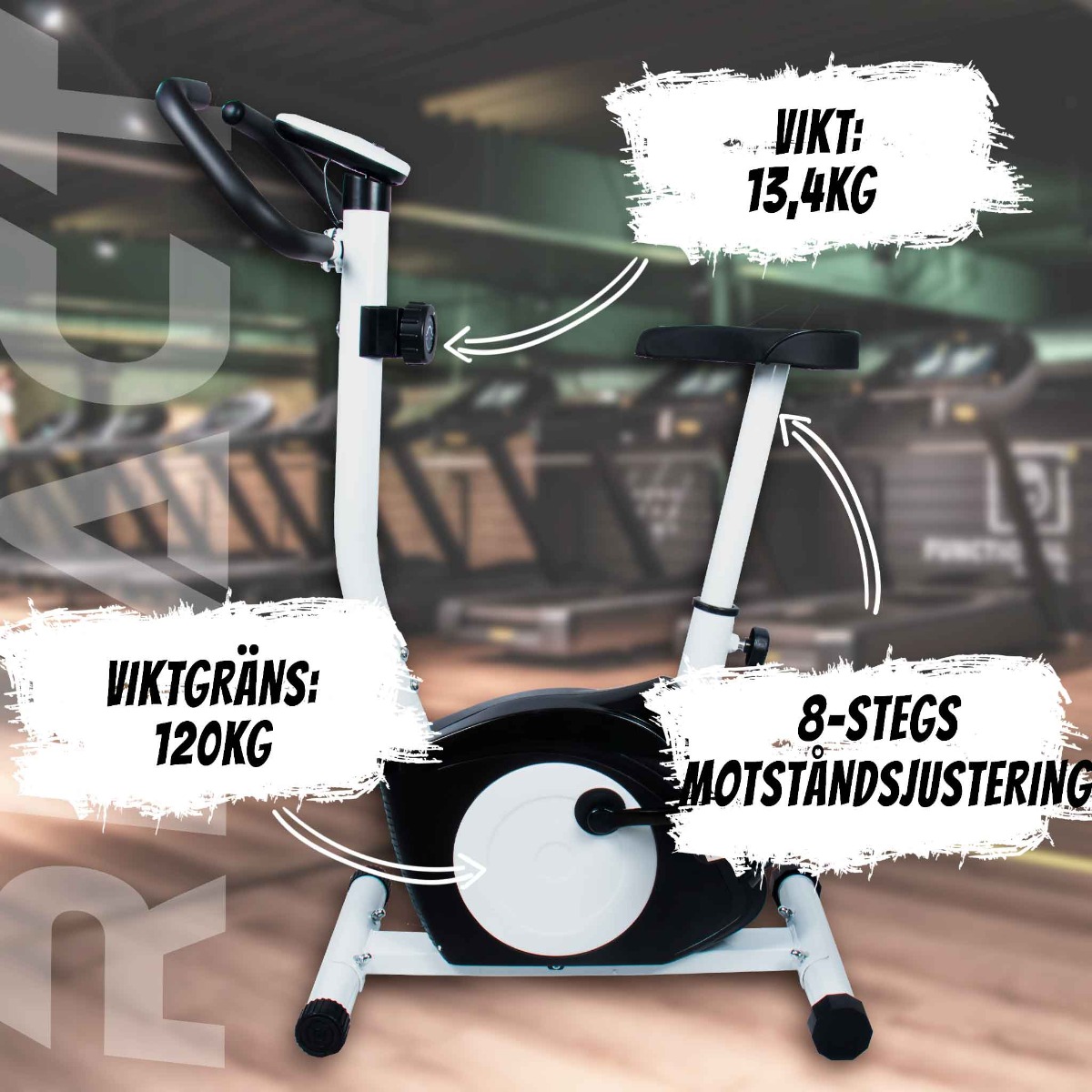 Motionscykel React V2 Med Magnetmotstånd