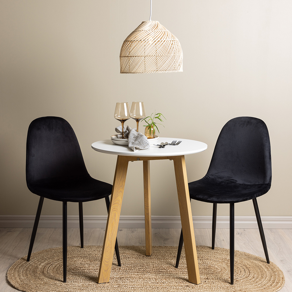 Matgrupp Venture Home Leonora Ø65 cm med 2 st Polar stolar