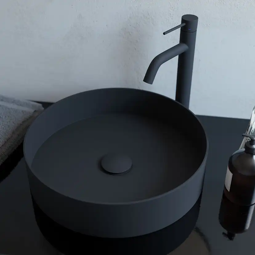 Tvättställsblandare Scandtap Steel Voyage High