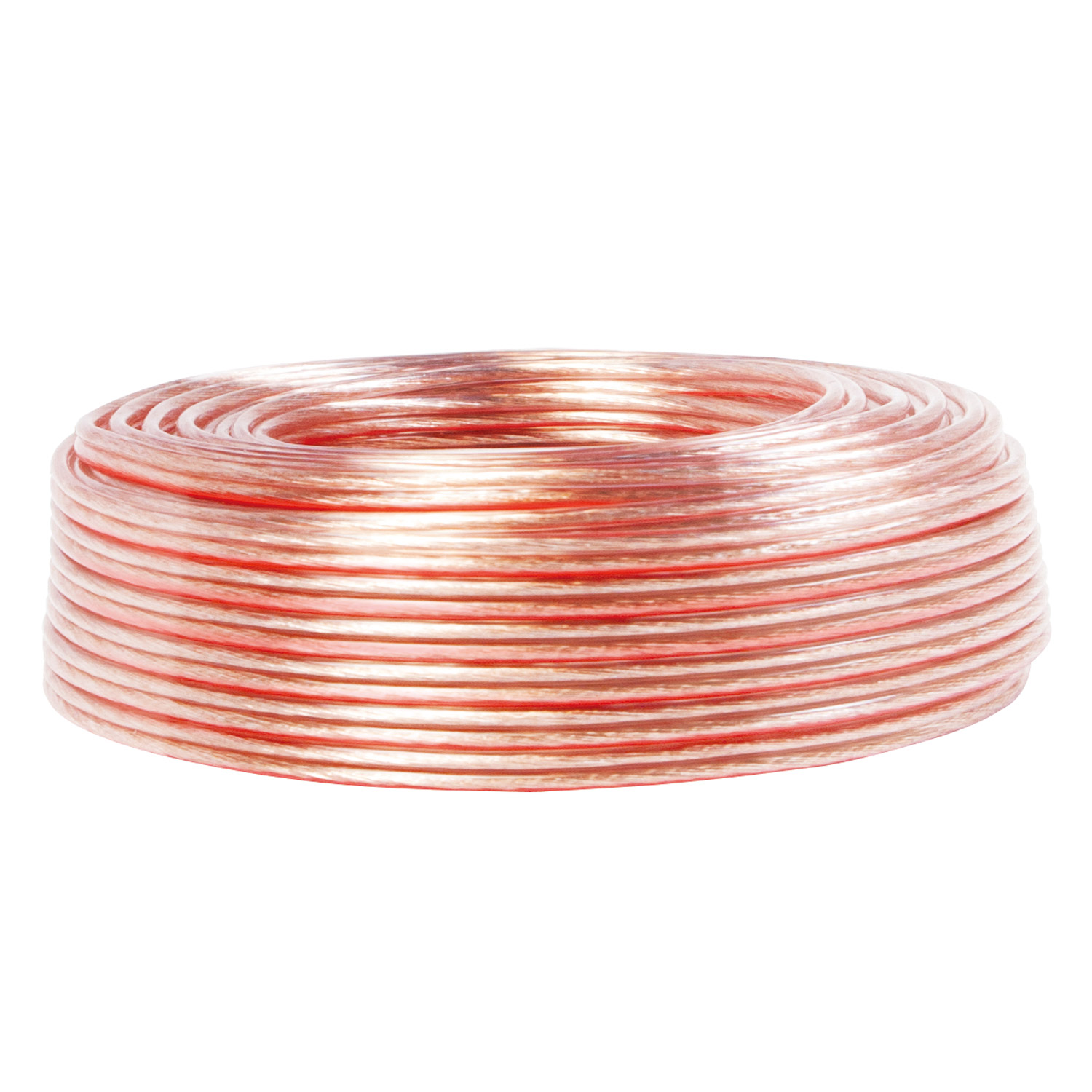 Högtalarkabel LogiLink 2x0,75 mm² Transparent