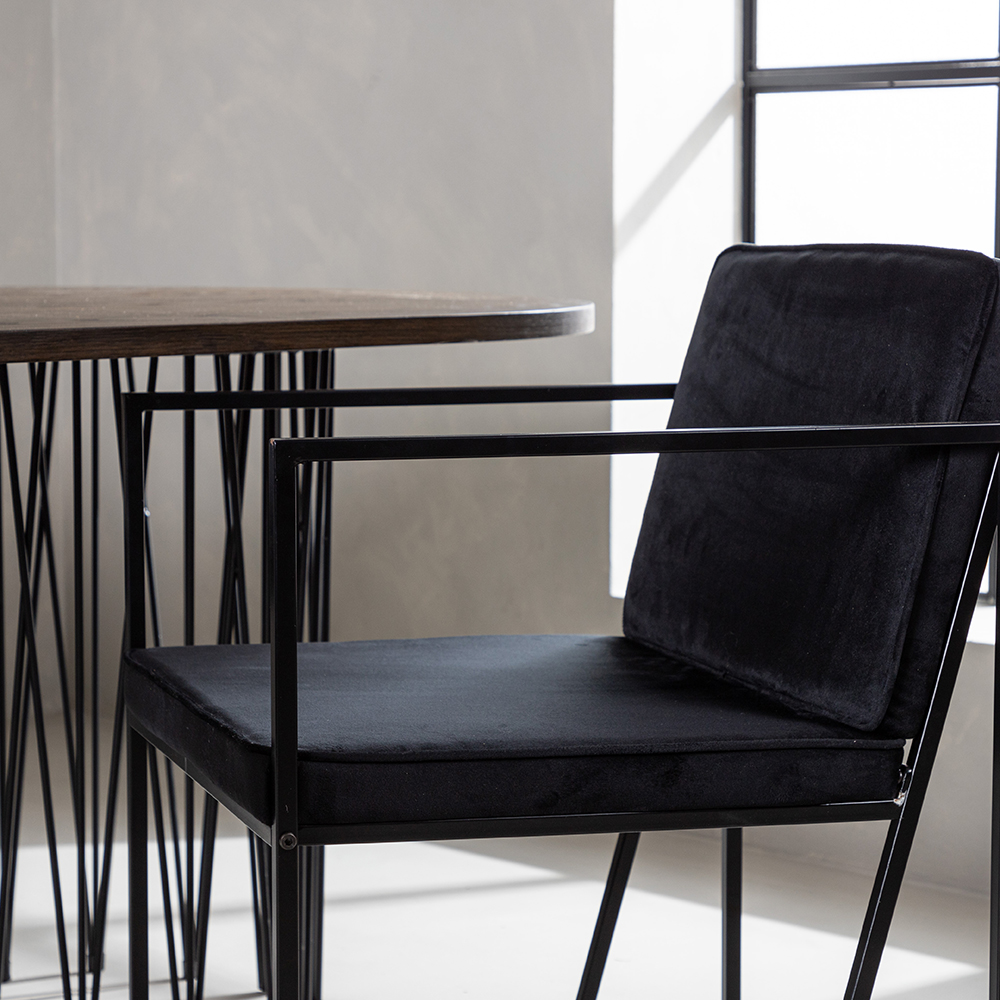 Matgrupp furniture/fashion Stone Oval med 4 Richmond Stolar