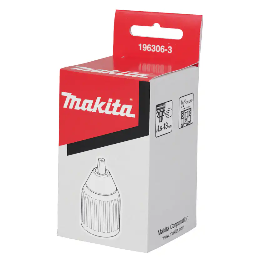 Chuck Makita 196306-3 13Mm 1/2"-20Unf 1.5-13Mm