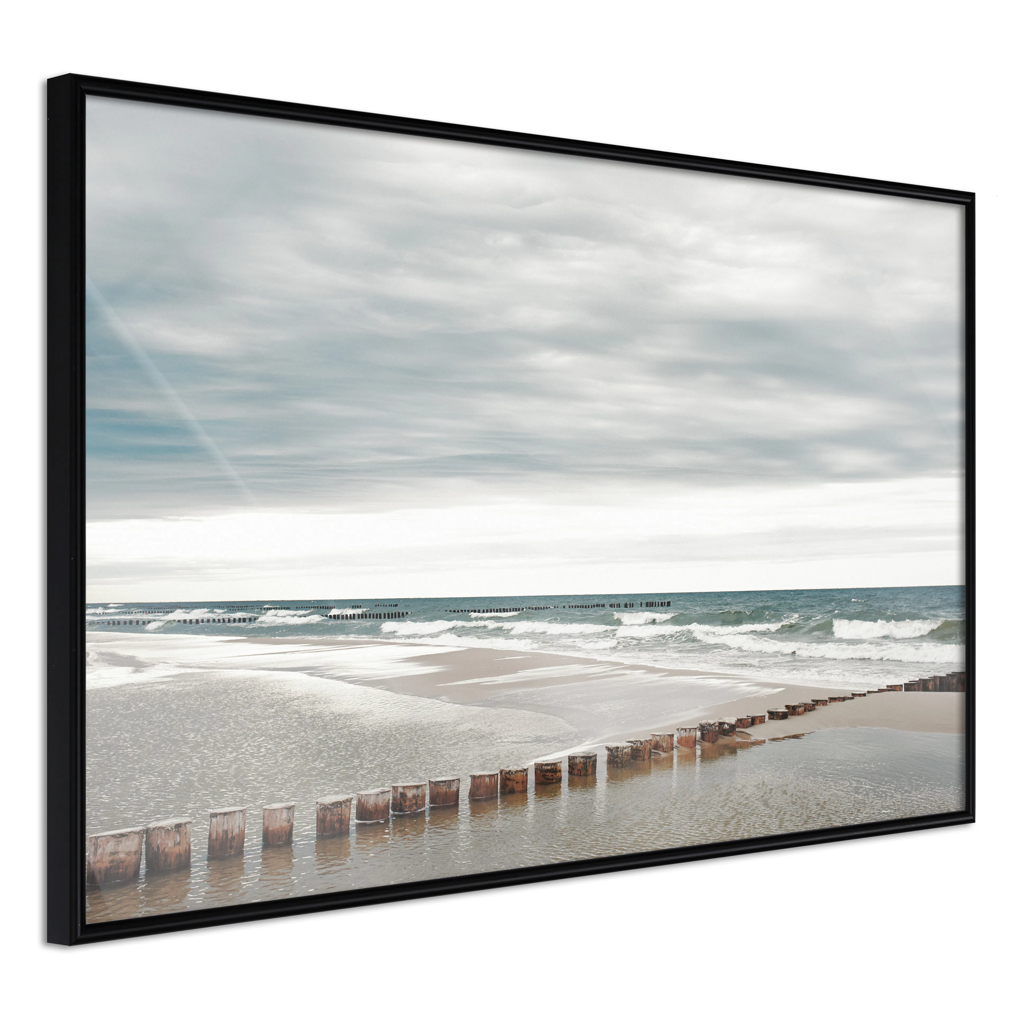 Affisch - Baltic Sea [Poster] 30x20 Svart ram, 30x20 cm