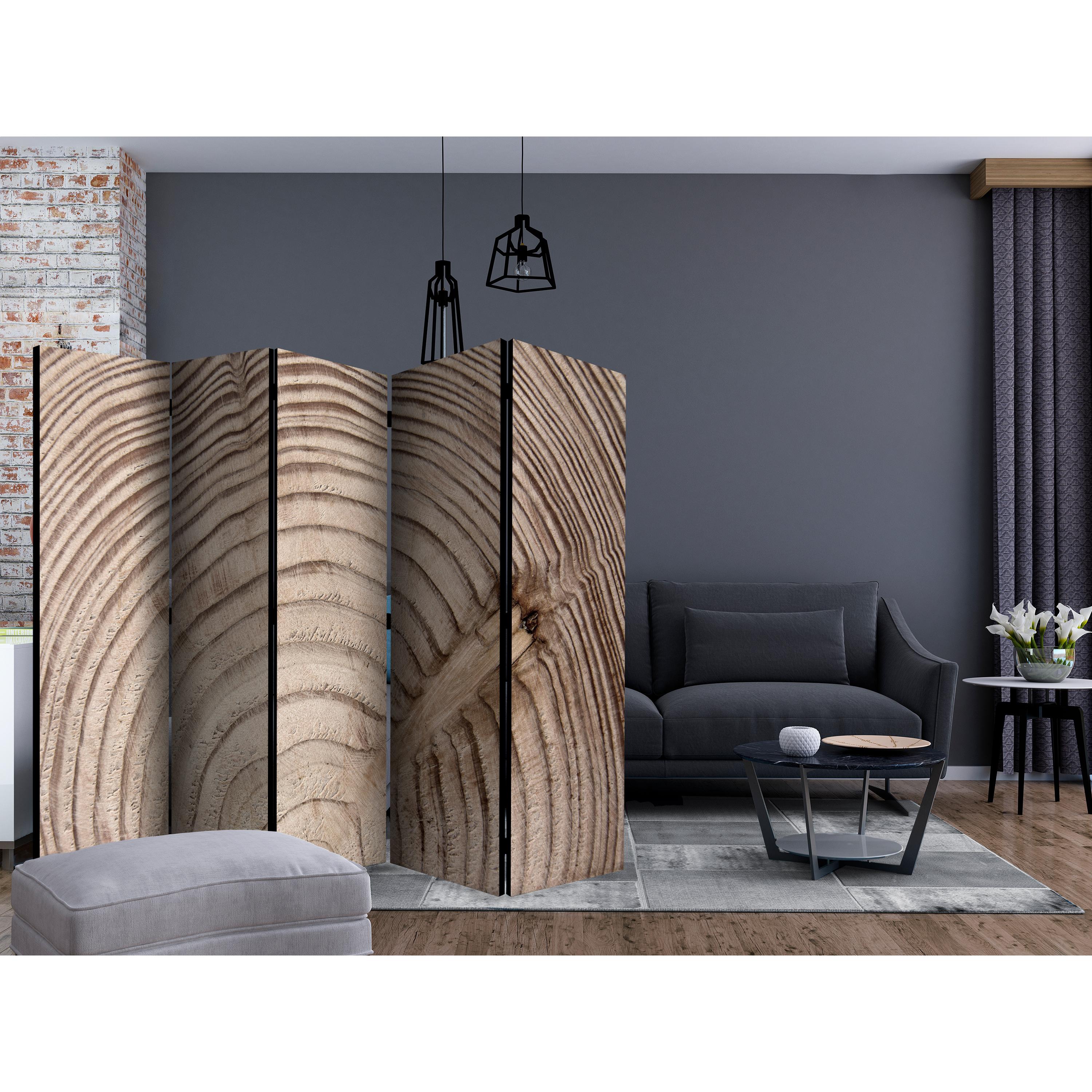 Rumsavdelare Skärmvägg Arkiio Wood Grain II 225x172 cm
