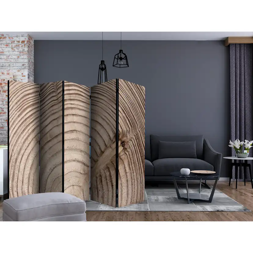Rumsavdelare Skärmvägg Arkiio Wood Grain II 225x172 cm