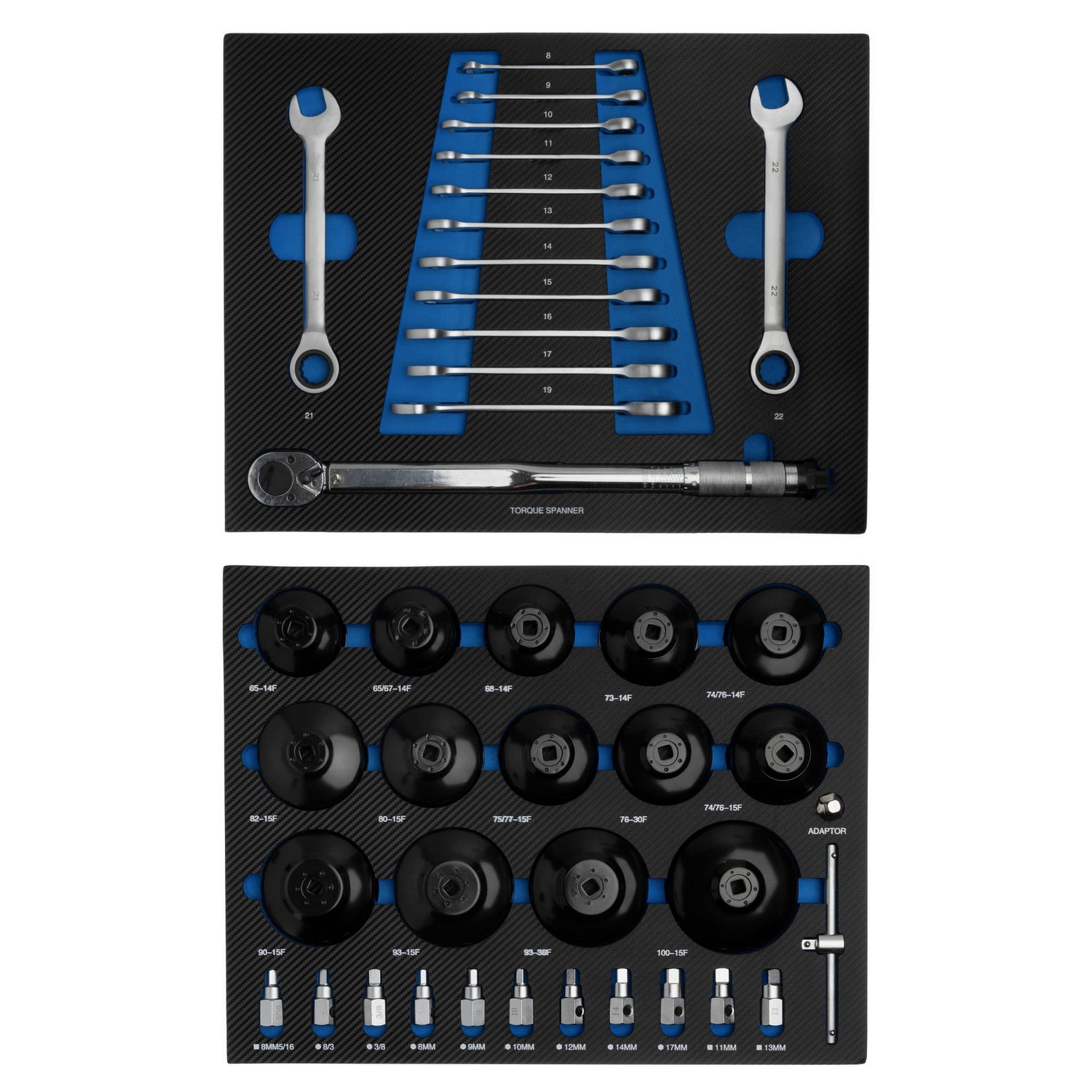 Verktygsvagn Timco 8 ltk 266-delad med Bilverktyg