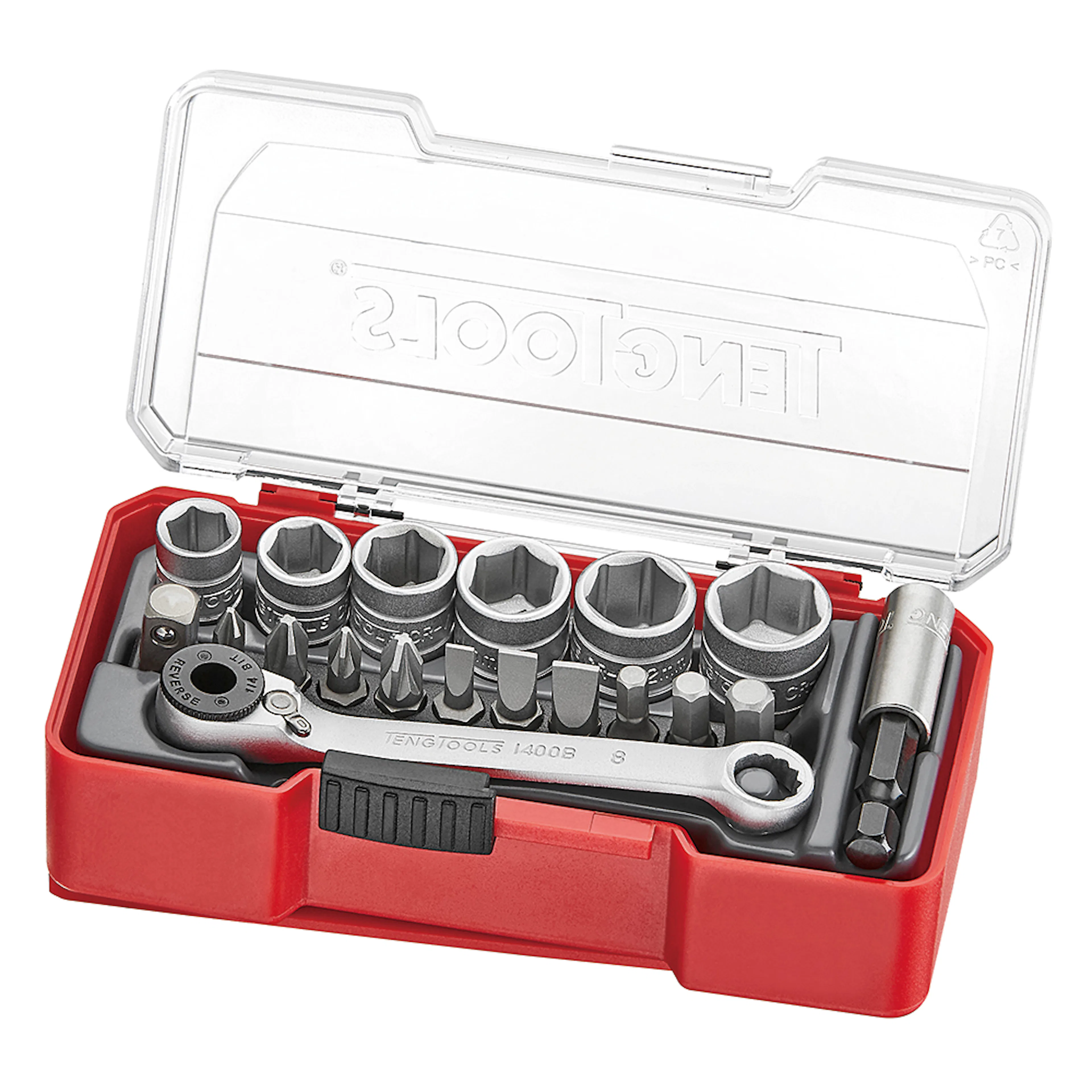 Hylsnyckelsats Teng Tools TJ1419 6-delar