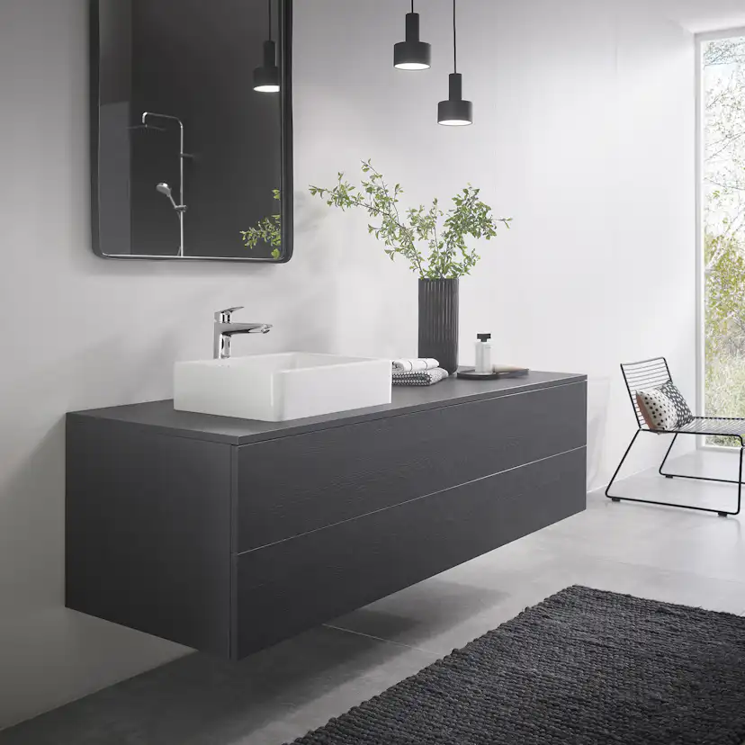 Tvättställsblandare Hansgrohe Logis 190 Hög