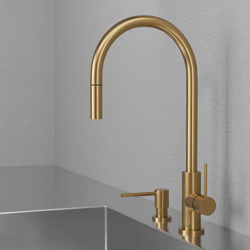 Diskmedelspump Scandtap Steel Clean Dispenser