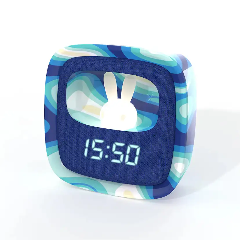 Väckarklocka MOBILITY ON BOARD Billy Clock med Nattlampa