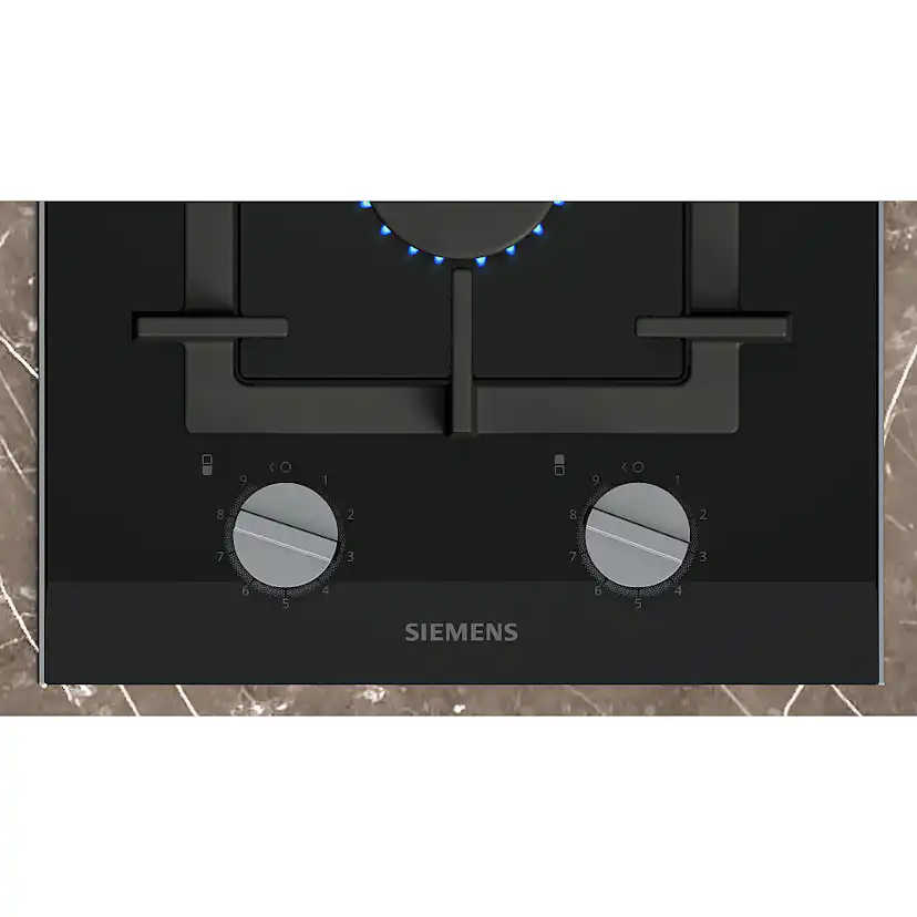 Gashäll Siemens ER3A6BI40 iQ700 30 cm Domino Svart Glaskeramik