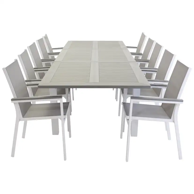 Matgrupp Venture Home Aleyna 224/324 med 10 Pincy Stolar