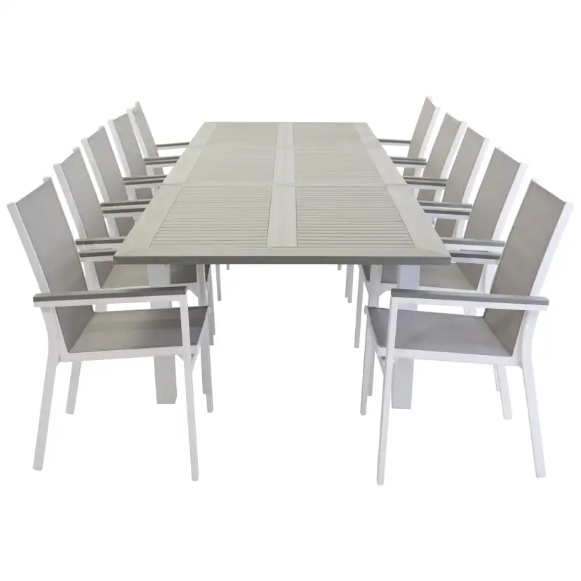 Matgrupp Venture Home Aleyna 224/324 med 10 Pincy Stolar