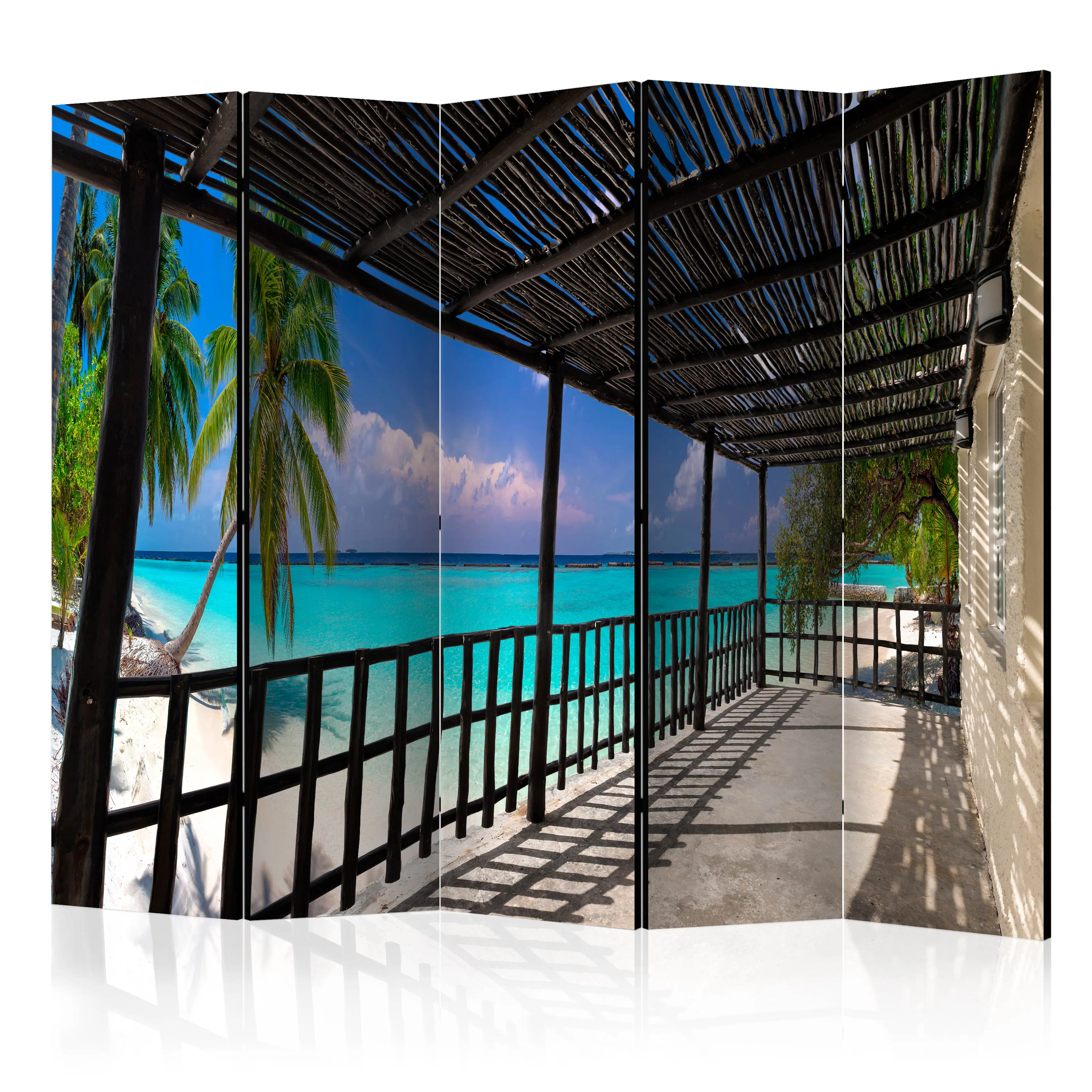 Rumsavdelare Skärmvägg Arkiio Carefree Paradise II 225x172 cm