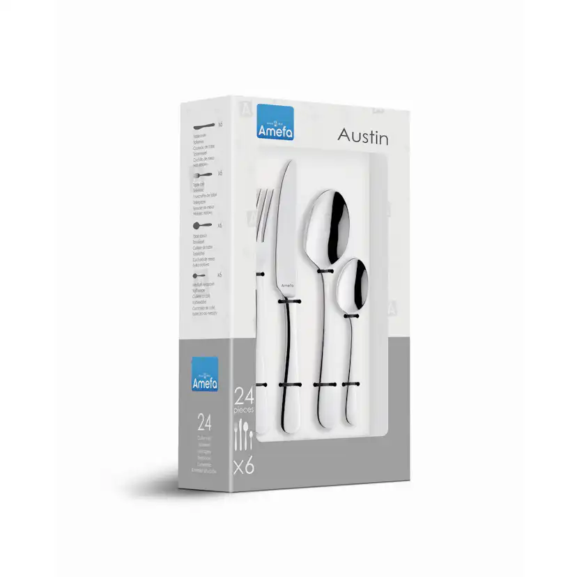 Bestickset Amefa Austin 24 Delar
