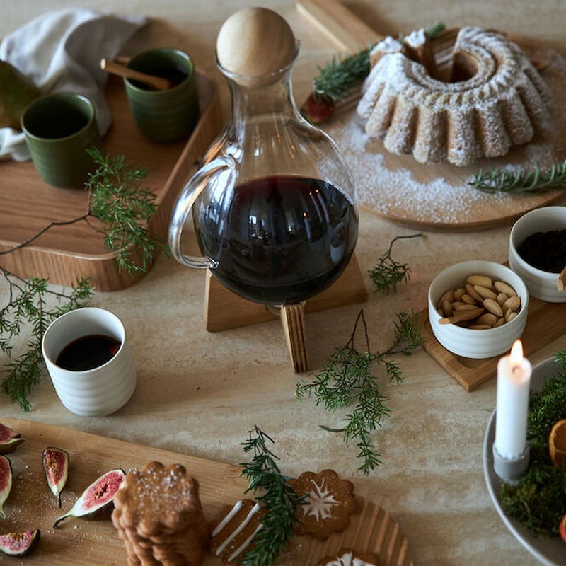 Glöggkanna Sagaform Nature med Värmare 1,8 L