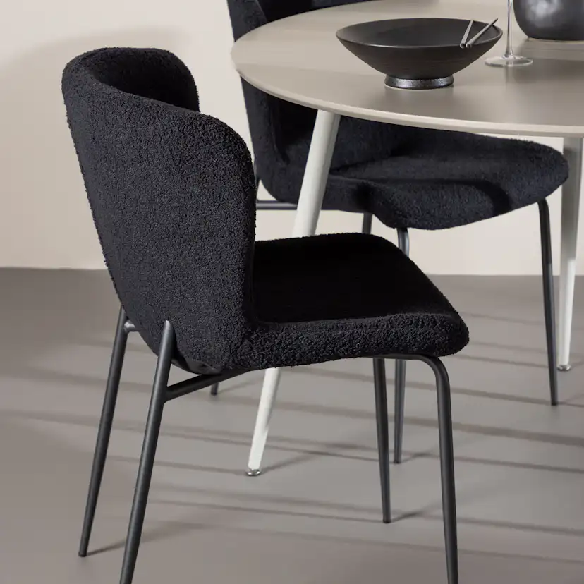 Matgrupp Venture Home Plaza Ø120 med 4 st Modesto Stolar