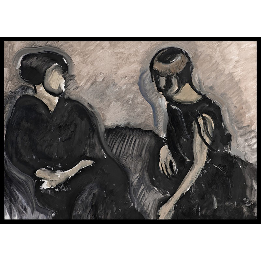 Poster Gallerix To Damer By Harald Giersing