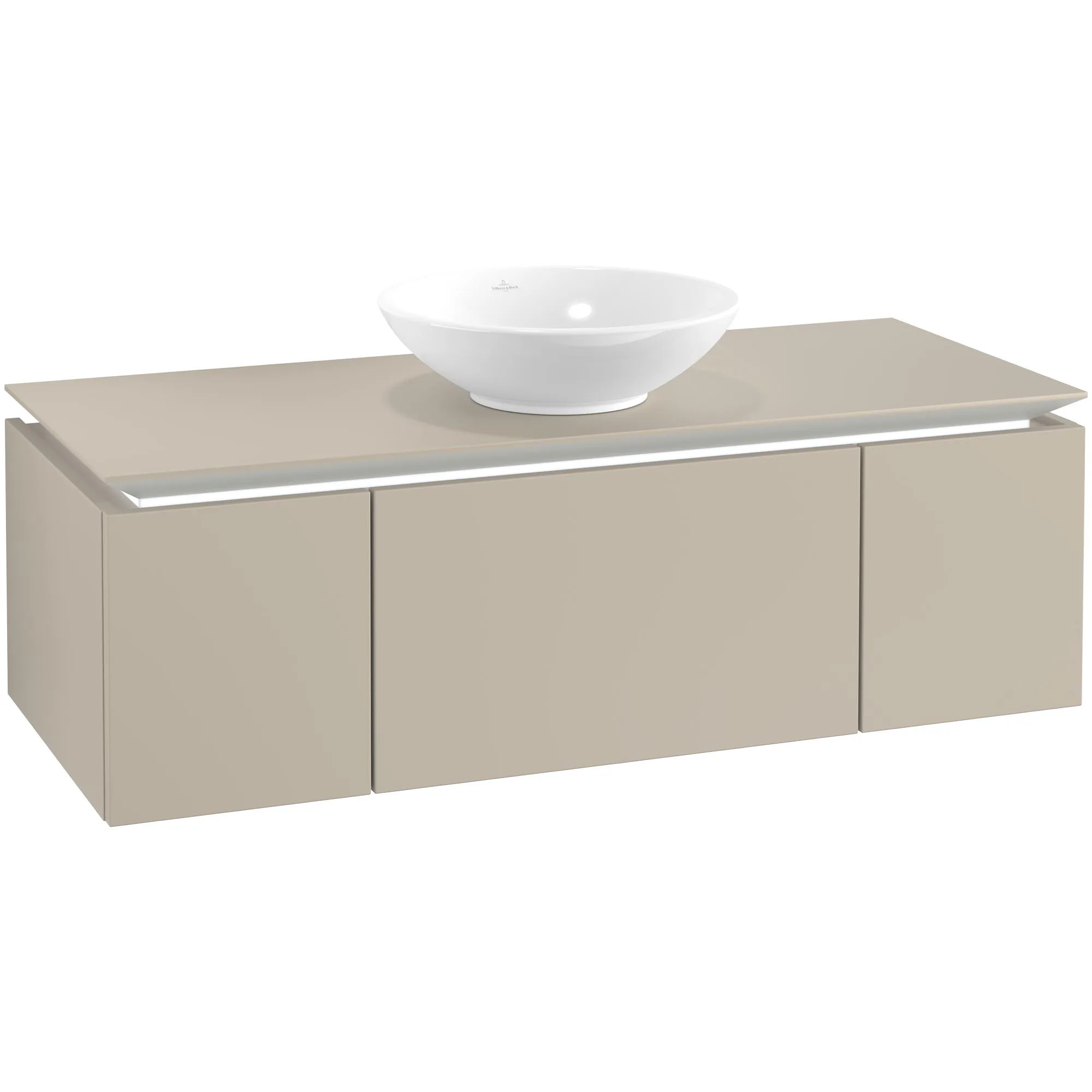 Tvättställsskåp Villeroy & Boch Legato Kompakt med 3 Lådor för Ytmonterat Tvättställ från Övriga V&B Serier