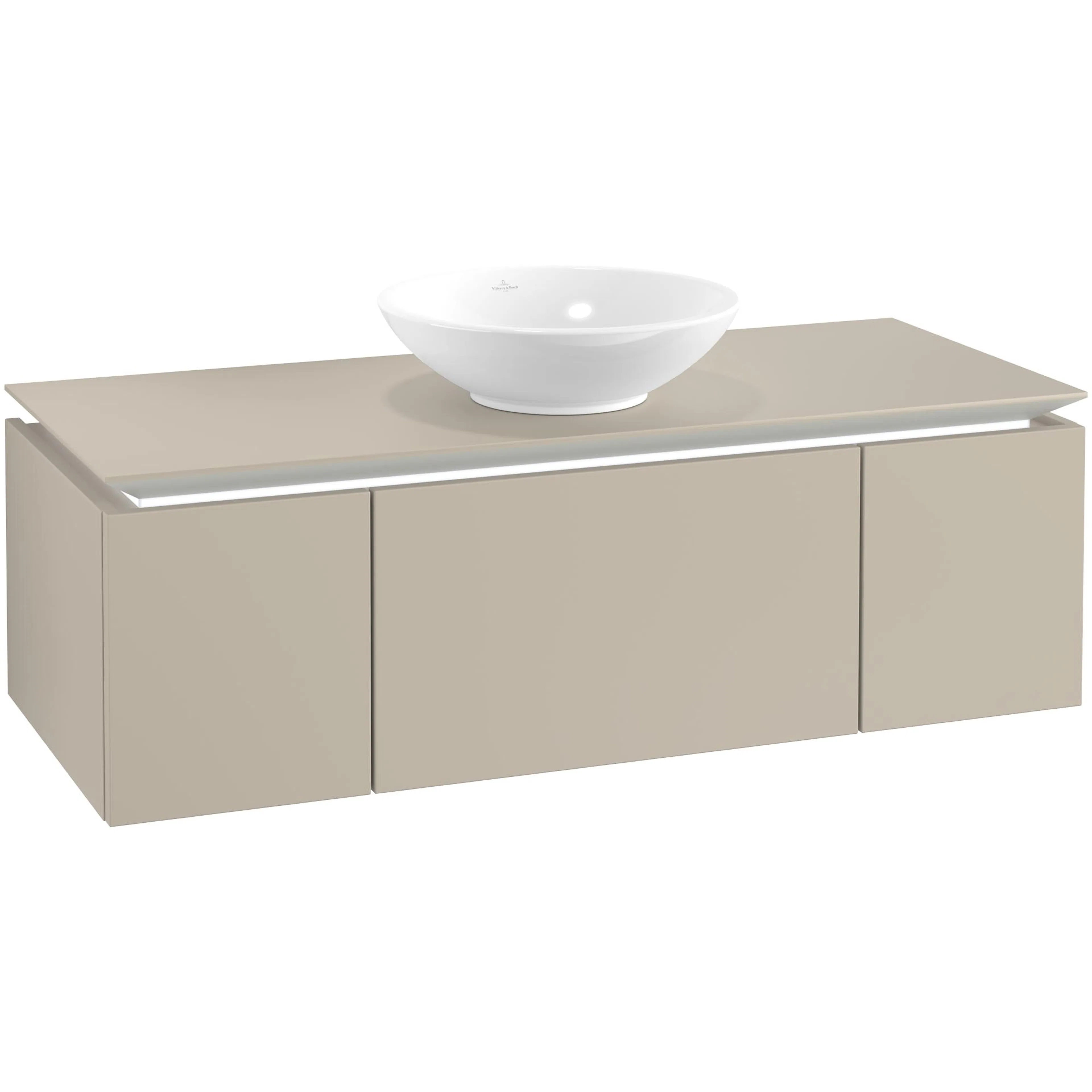 Tvättställsskåp Villeroy & Boch Legato Kompakt med 3 Lådor för Ytmonterat Tvättställ från Övriga V&B Serier