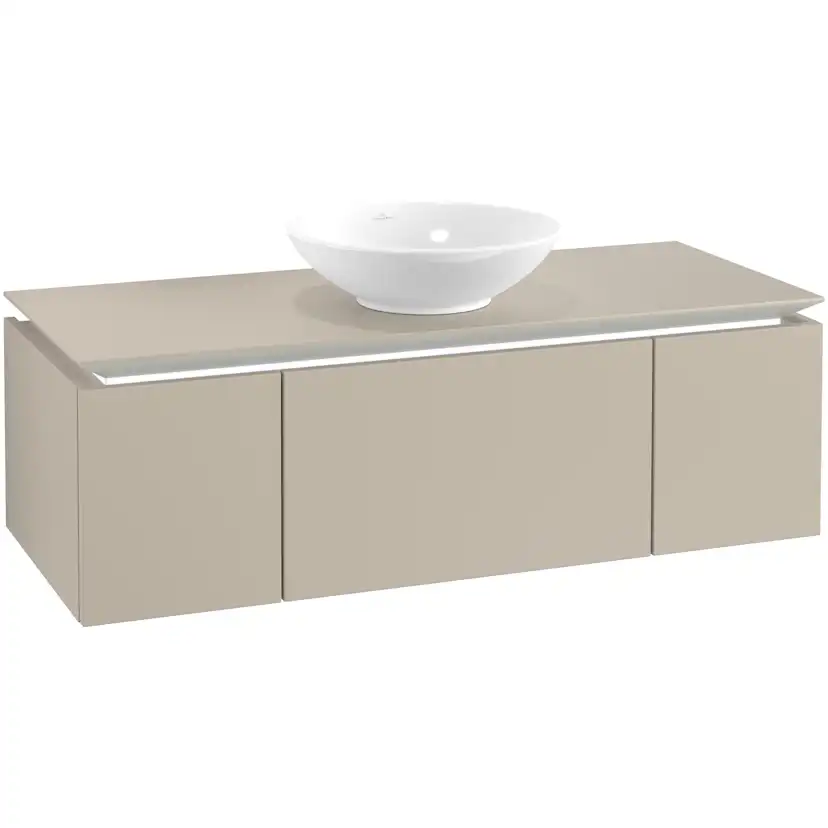 Tvättställsskåp Villeroy & Boch Legato Kompakt med 3 Lådor för Ytmonterat Tvättställ från Övriga V&B Serier