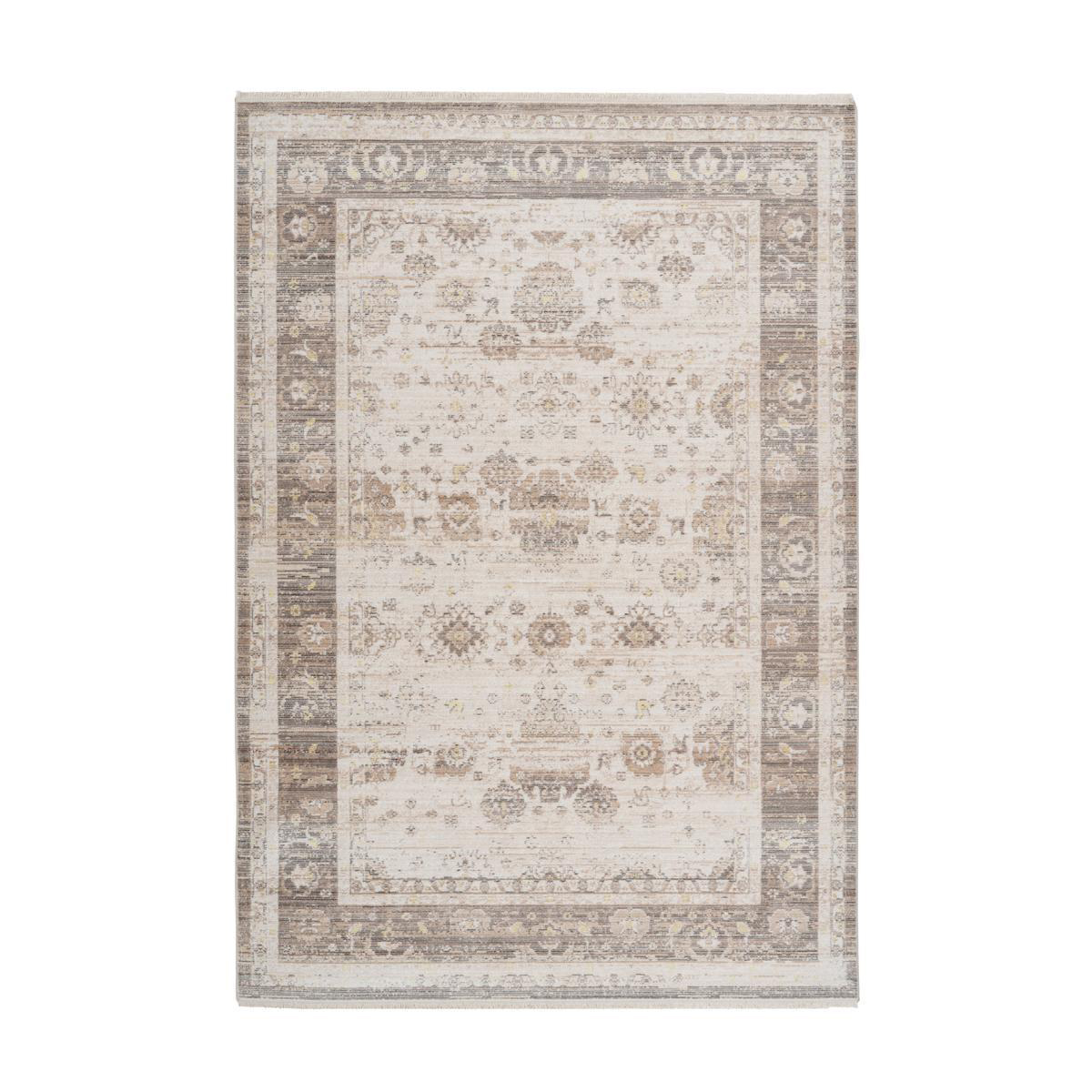 Flatvävd matta D-sign Gandeer Lat Beige