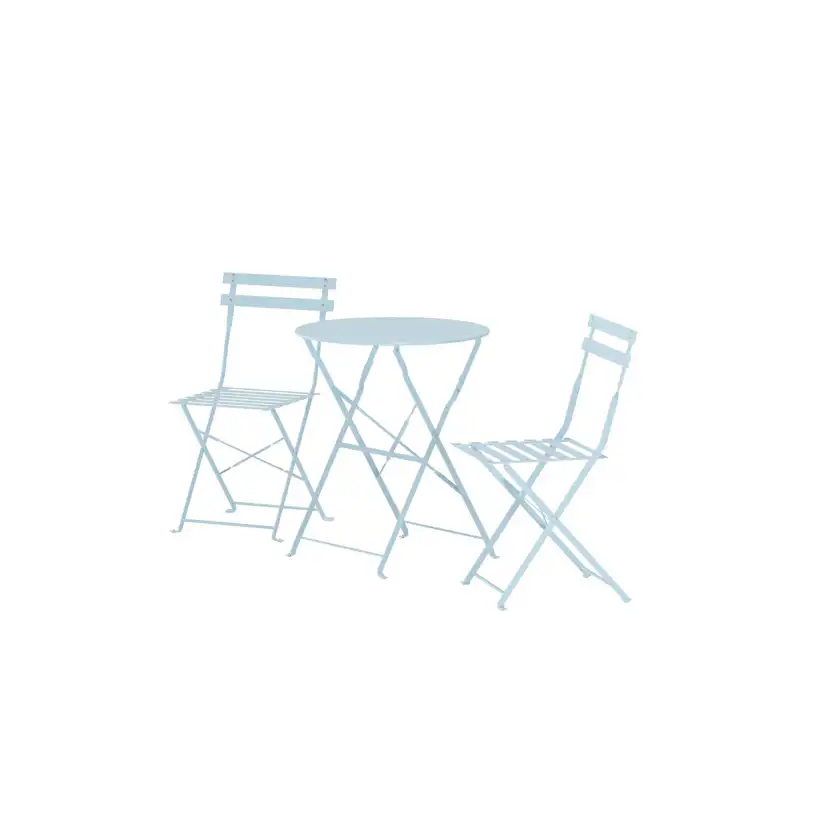 Caféset Venture Home Tao Fällbart Set med 2 stolar och 1 bord
