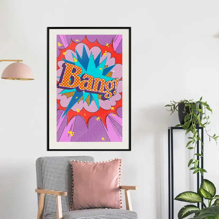 Poster Artgeist Affisch Bang!