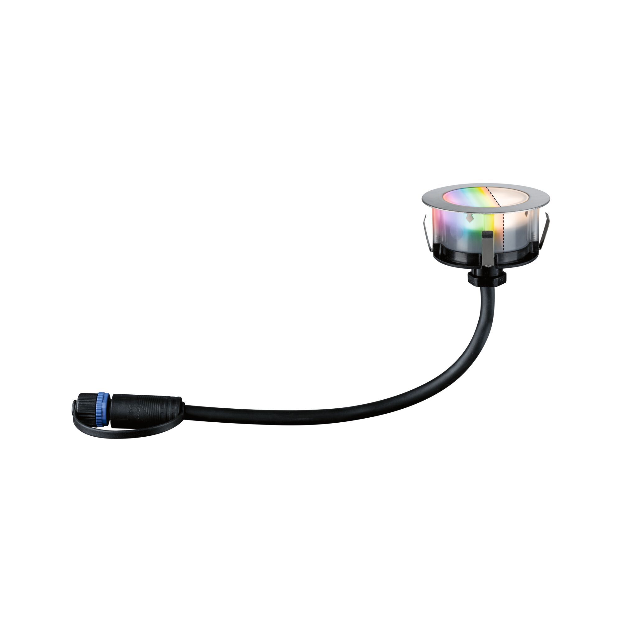 LED Infälld Markbelysning Paulmann Plug & Shine Smart Home Zigbee 3.0 Floor Profil IP67 RGBW+ 2W