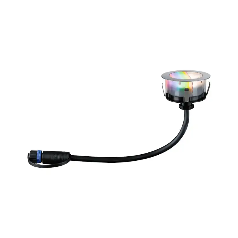 LED Infälld Markbelysning Paulmann Plug & Shine Smart Home Zigbee 3.0 Floor Profil IP67 RGBW+ 2W