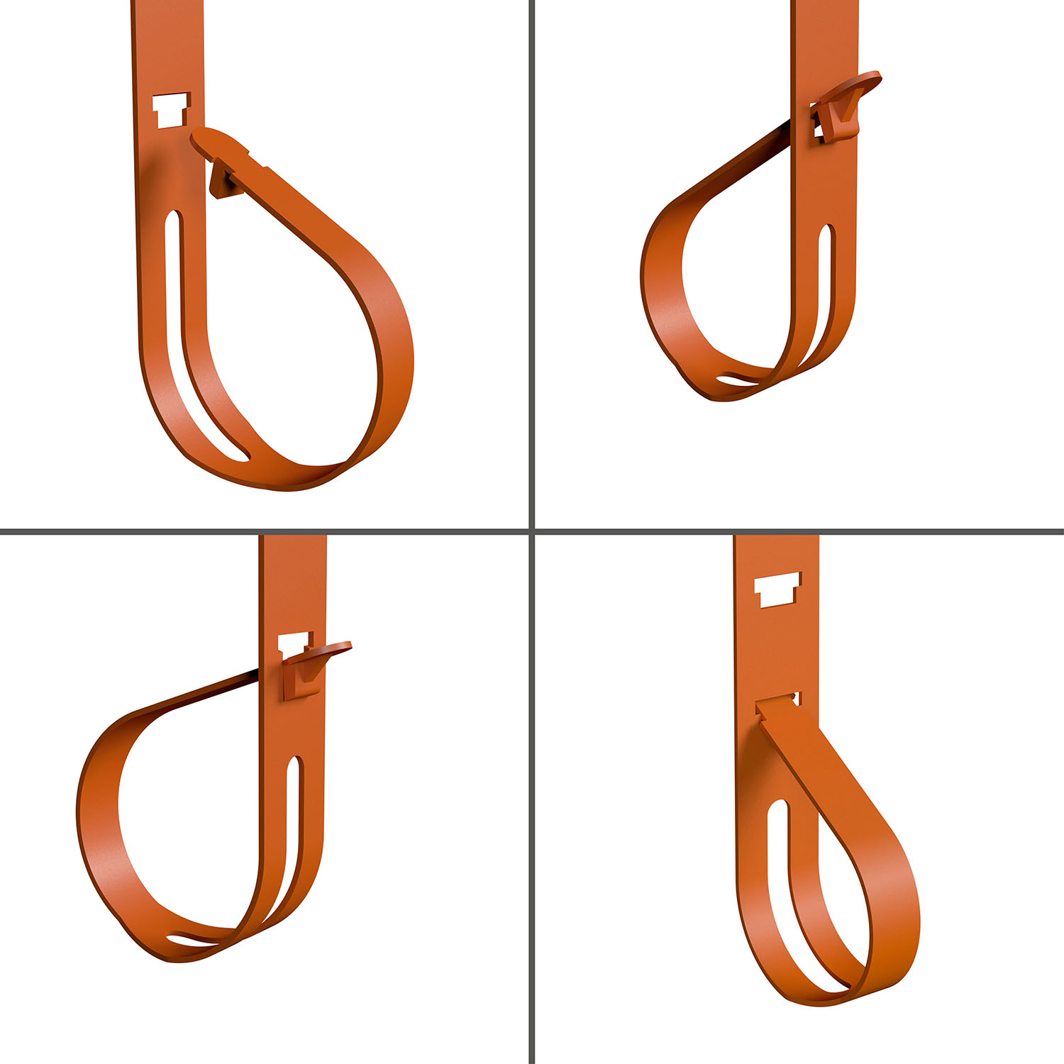 Kabelhängare D-Line Bärförmåga upp till 9Kg