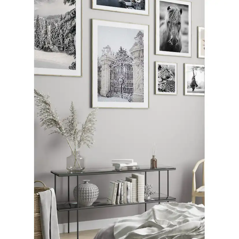 Poster Gallerix Snowy Gate