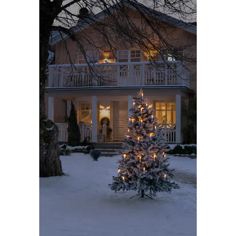 Julgransljusslinga Gnosjö Konstsmide Basic 16 ljus LED IP44 Utomhus