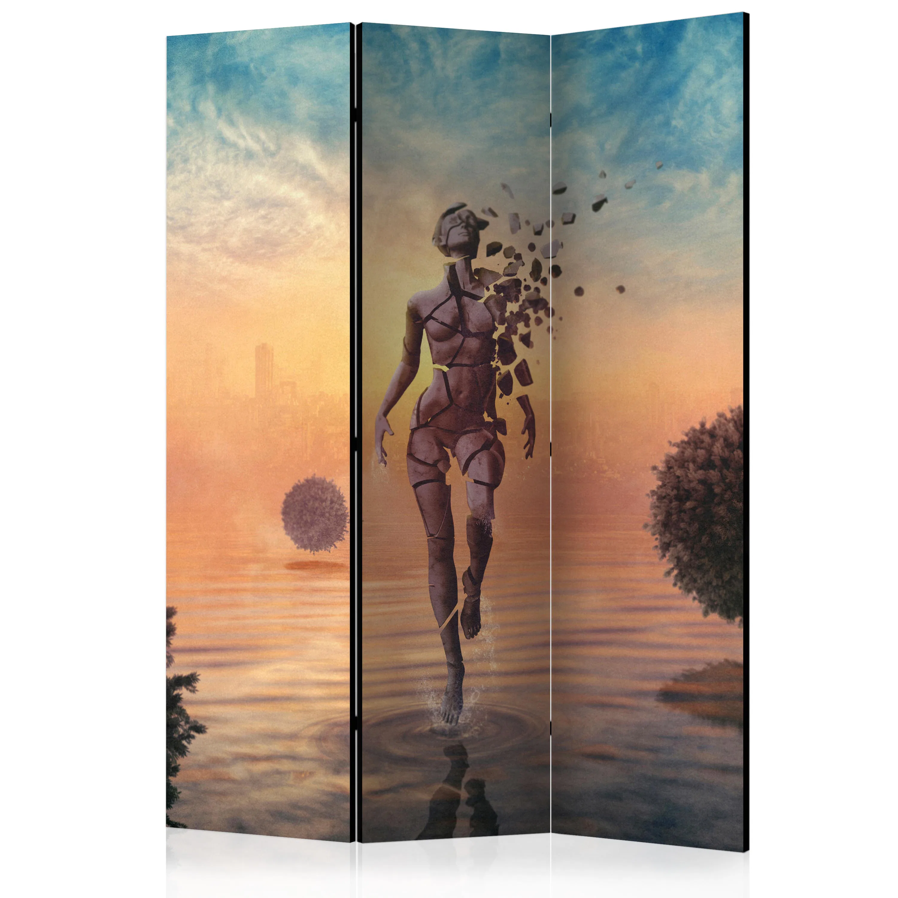 Rumsavdelare Skärmvägg Arkiio Walk On The Water 135x172 cm