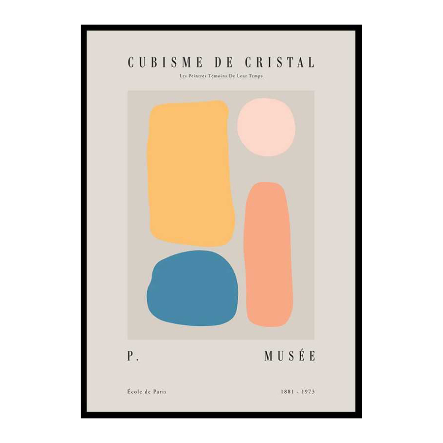 Poster Gallerix Picasso Quatre Cubisme