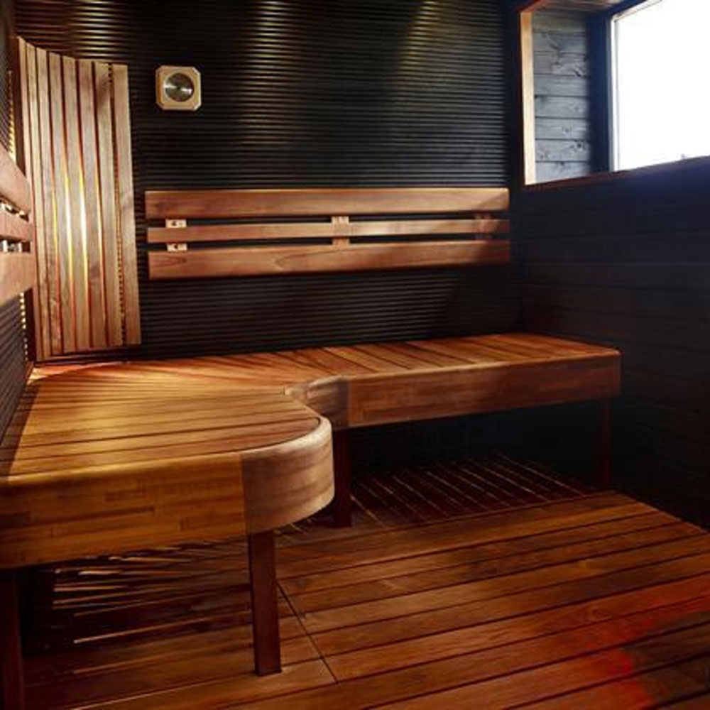 Bastulav Ryggstöd Sauna Sweden för Hörn