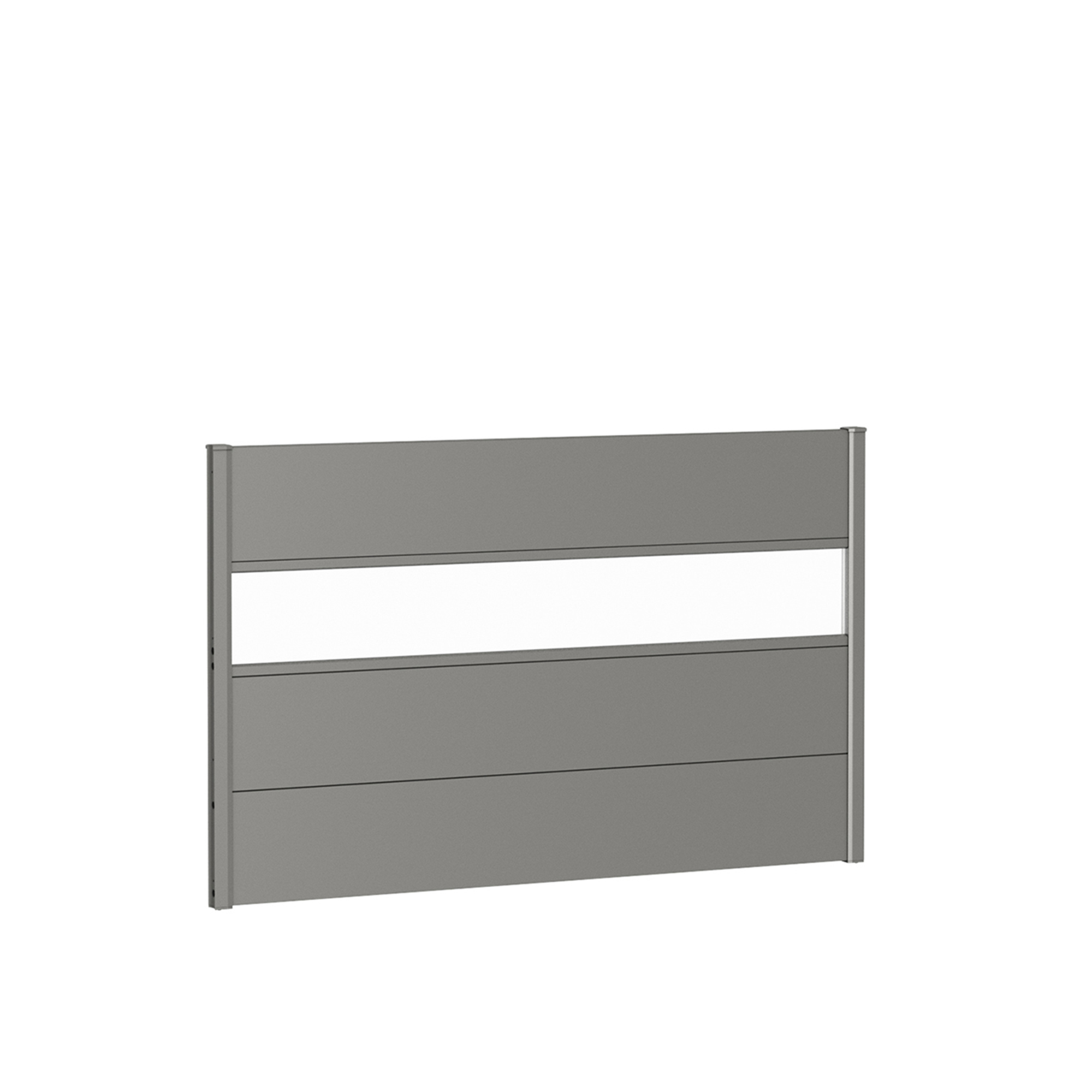 Väggpanel för Skärmvägg akrylglas 150x90 metallic kvarts-grå Kvartsgrå