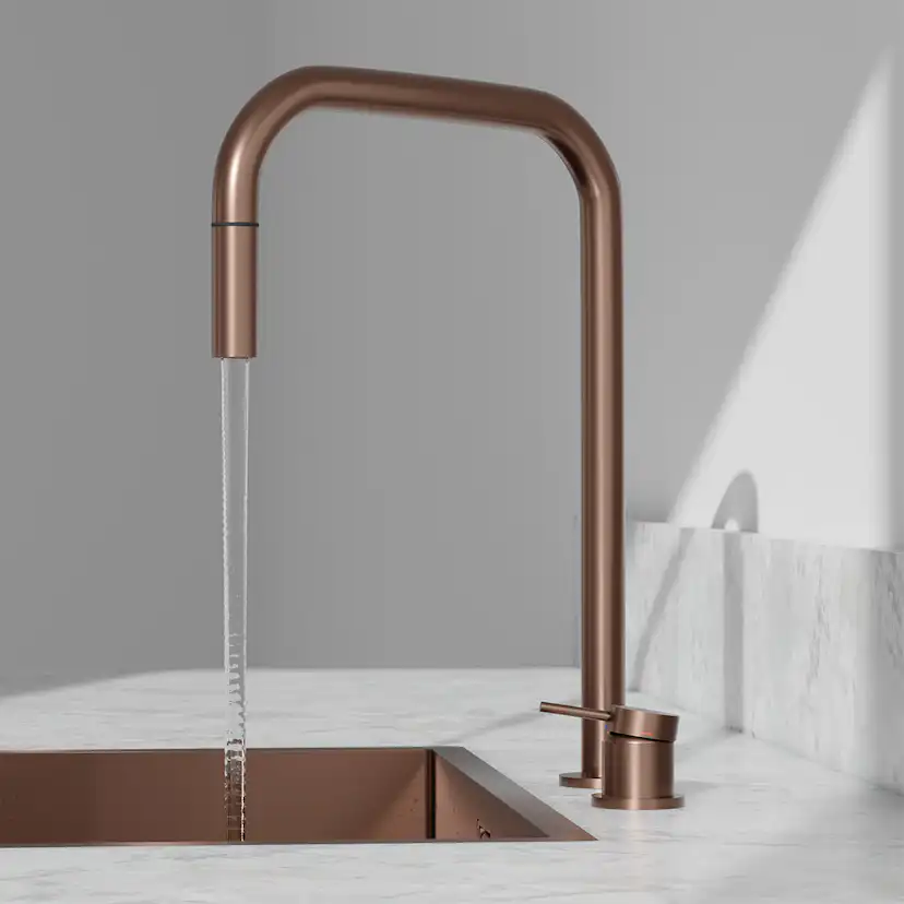 Köksblandare Scandtap Harmonized K2P Square