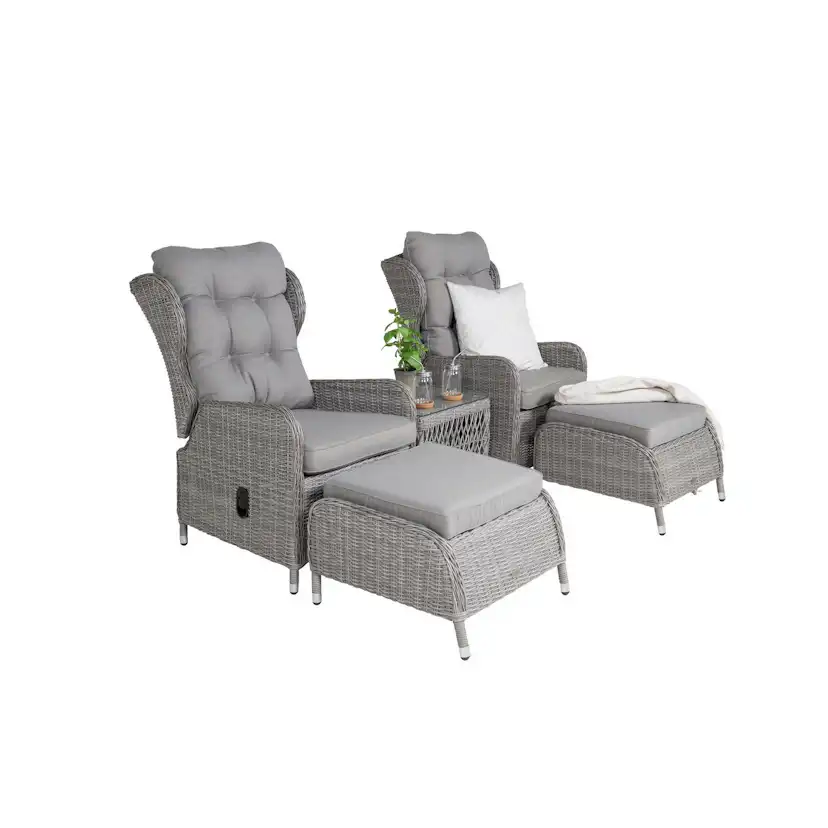 Loungeset Venture Home Washington Fällbar Utomhus