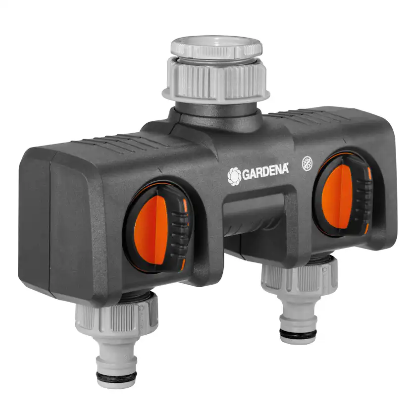 Bevattningspaket Gardena Slangbox XL 35 m Vit Med Vattenspridare & Sprinklerpistol