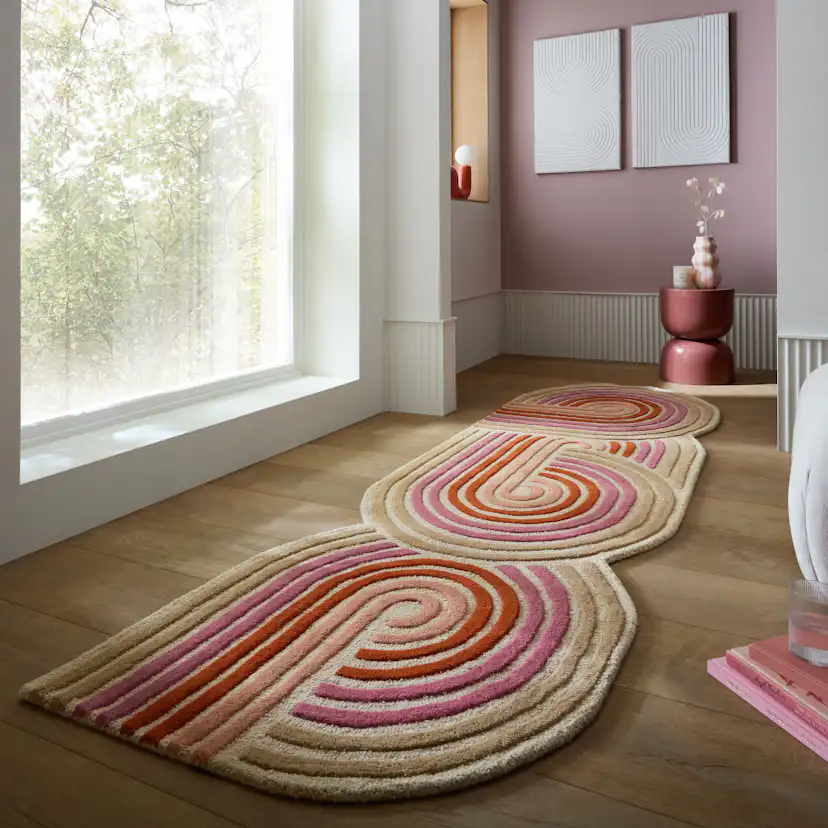 Gångmatta Flair Rugs Spiral Shaped Wool