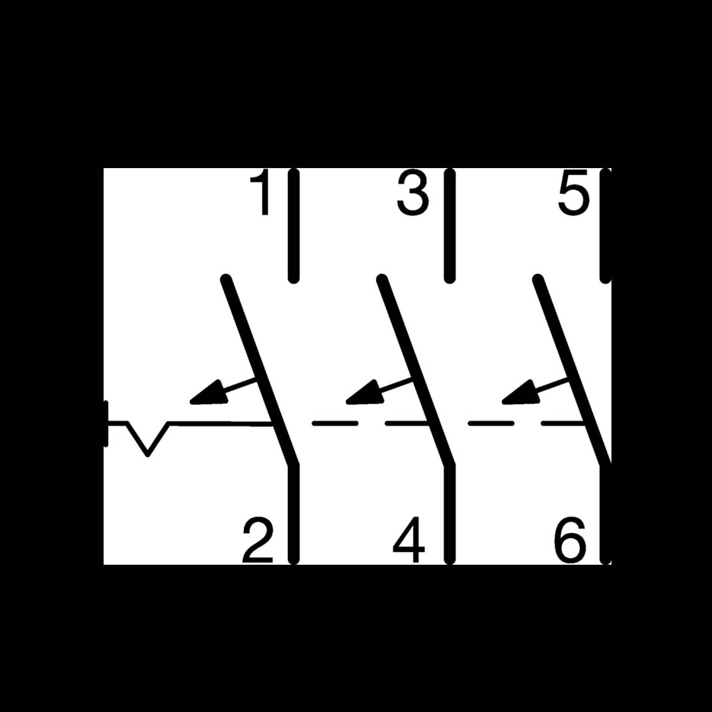 Dvärgbr C 3-P 32A 6kA 32 A