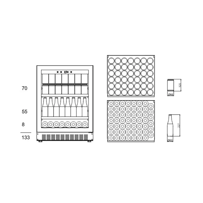 Ölkyl mQuvée BeerServer 60 cm BS60-700