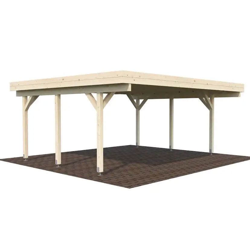 Carport Karl 20,6 m2 Obehandlad
