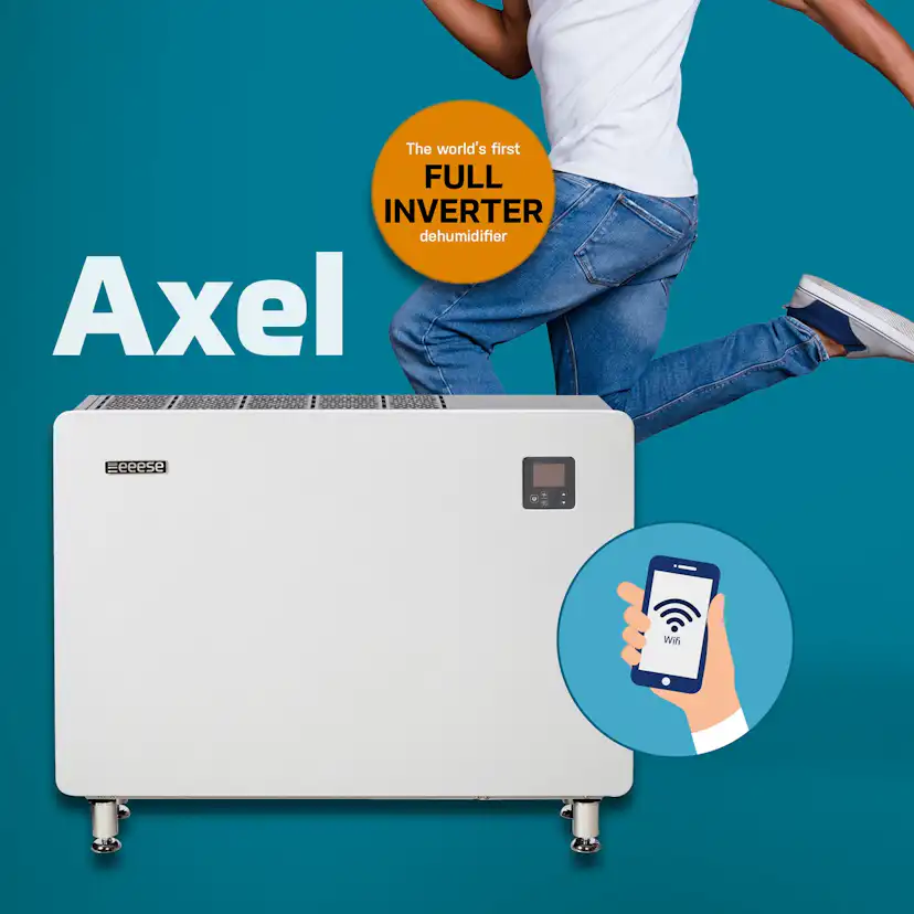 Avfuktare Eeese Air Care Axel Full Inverter 96L Med WiFi Anslutning